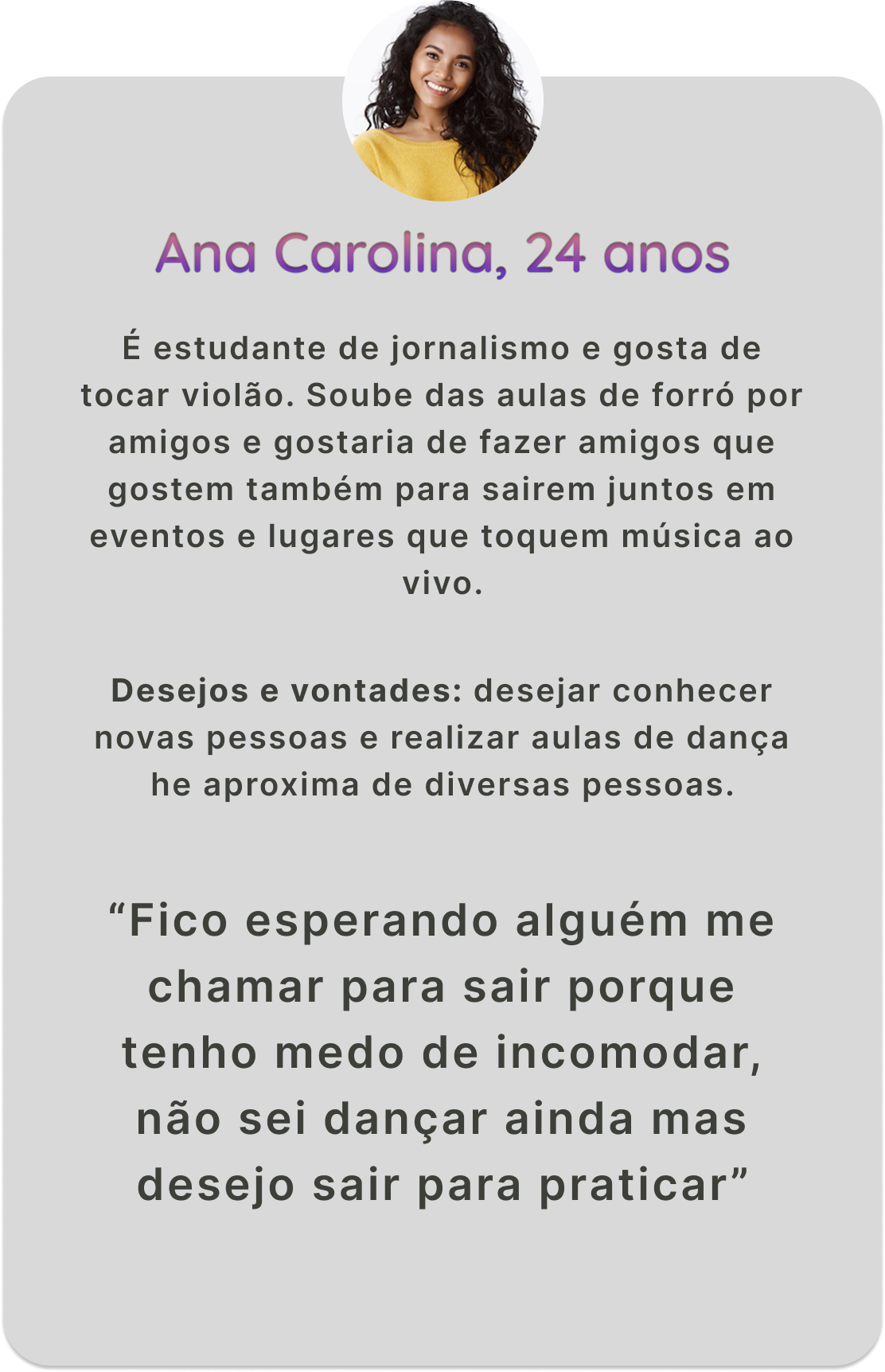 Persona Ana Carolina